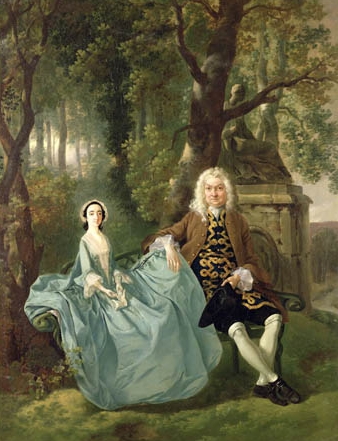 Portrait of Mr and Mrs Carter of Bullingdon House